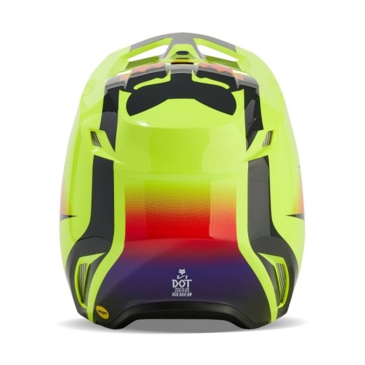 Casco FOX V1 Flora Amarillo