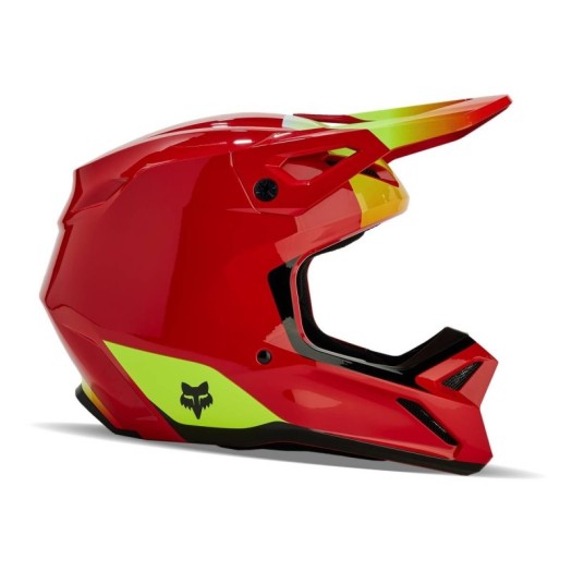 Cascos FOX Ballast Junior Rojo Fluor