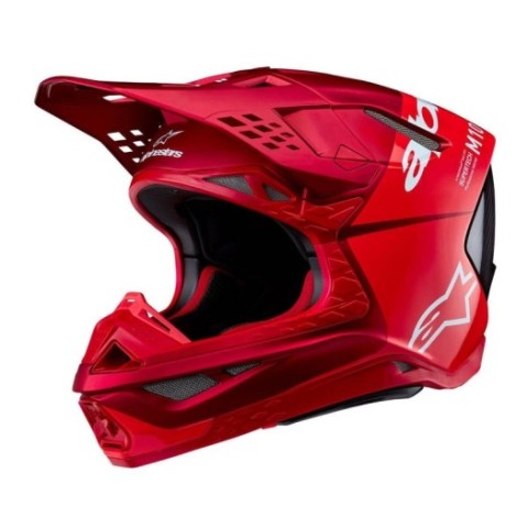 Casco Alpinestar S-M 10 Flood Rojo fluor rojo