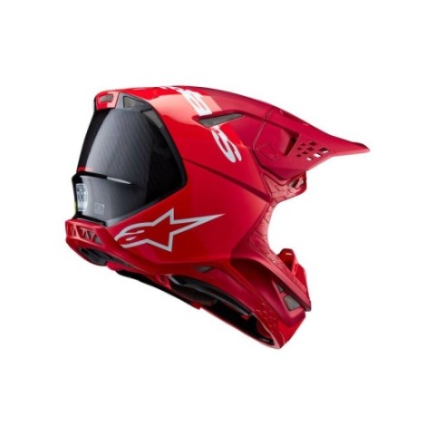 Casco Alpinestar S-M 10 Flood Rojo fluor rojo