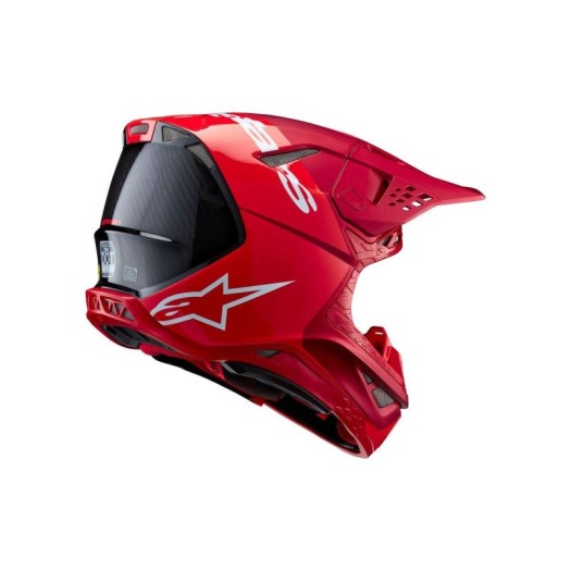 Casco Alpinestar S-M 10 Flood Rojo fluor rojo