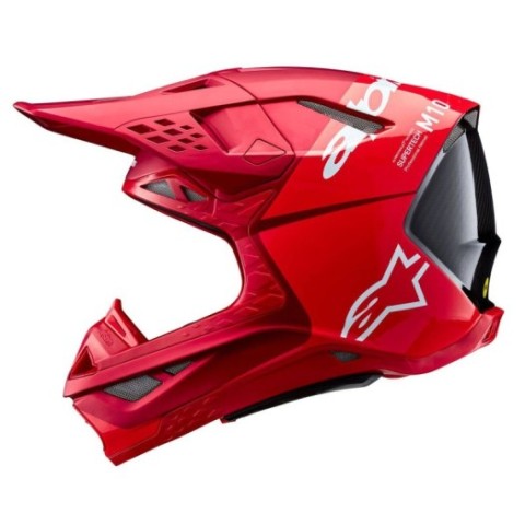 Casco Alpinestar S-M 10 Flood Rojo fluor rojo