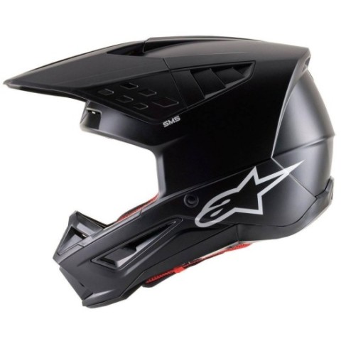 Casco Alpinestars S-M5 SOLID Negro Marron