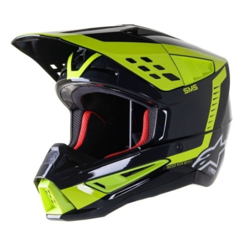 Casco Alpinestars S-M5 BEAM Negro Antracita