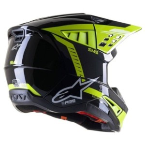Casco Alpinestars S-M5 BEAM Negro Antracita 2