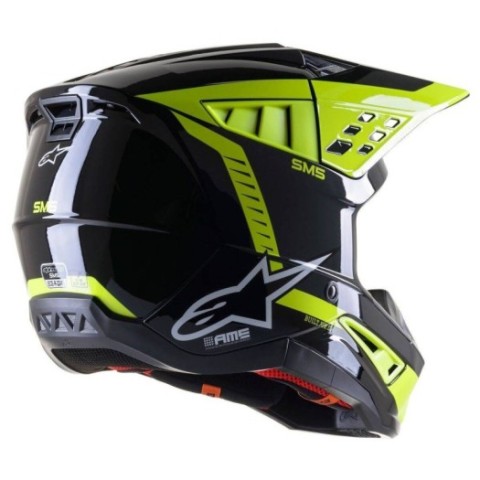 Casco Alpinestars S-M5 BEAM Negro Antracita