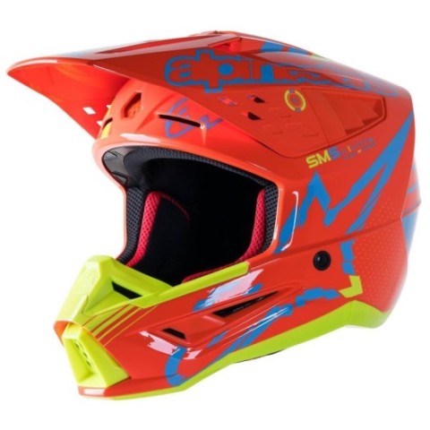 Casco Alpinestars S-M5 Action Naranja...