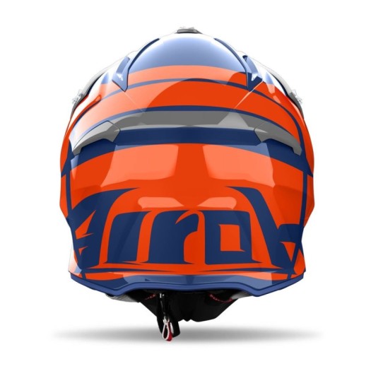 Casco Airoh Aviator ace 2 engine cerulean gloss