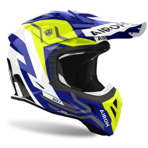 Casco Airoh Aviator ace 2 ground amarillo