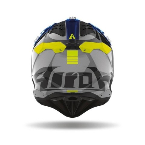Casco Aviator 3 push azul brillo