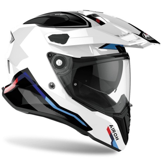 Casco Airoh Commander Factor Blanco