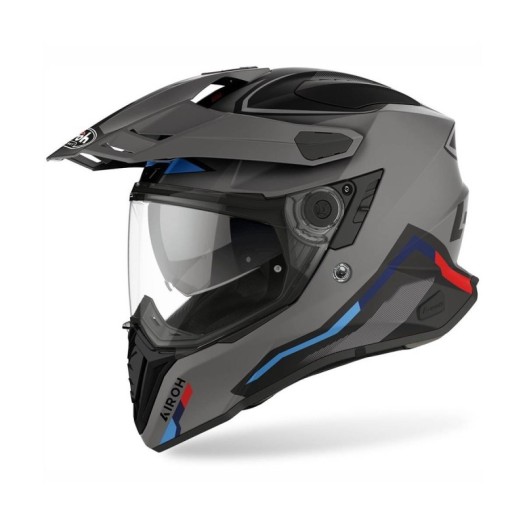 Casco comander factor antracita mate