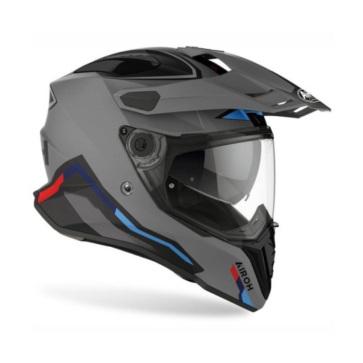 Casco comander factor antracita mate