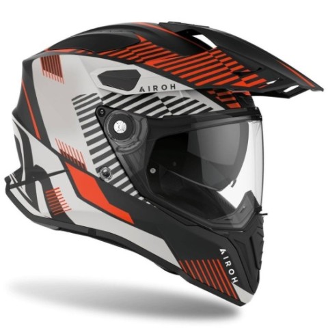 Casco Airoh Commander Boost Naranja