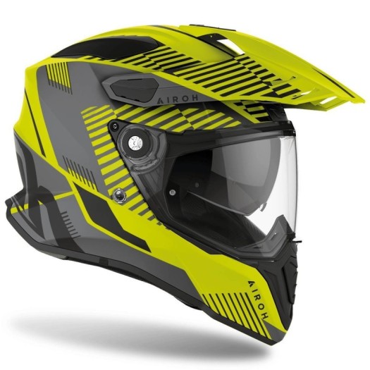 Casco Airoh Commander Boost amarillo