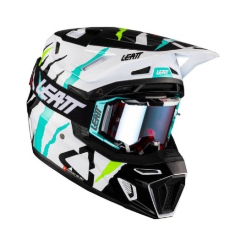 Casco Leatt 8.5 V23 Tiger + Gafas Leatt 5.5