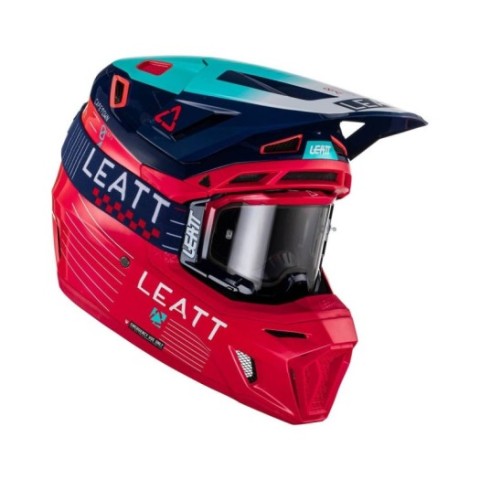Casco Leatt 8.5 V23 Rojo + Gafas Leatt 5.5