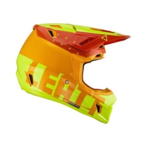 Casco Leatt 7.5 V23 Citrus + Gafas Leatt 4.5 2