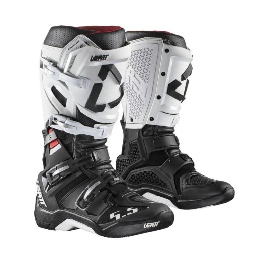 BOTAS LEATT BRACE GPX5.5 FLEXLOCK BLANCO