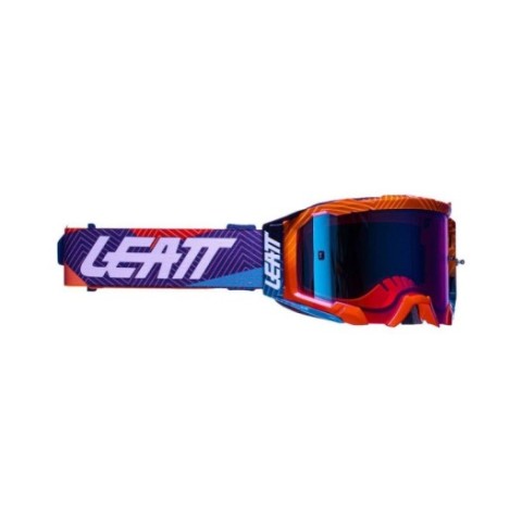 Gafas Leatt Velocity 5.5 Iriz Neón Naranja Azul...