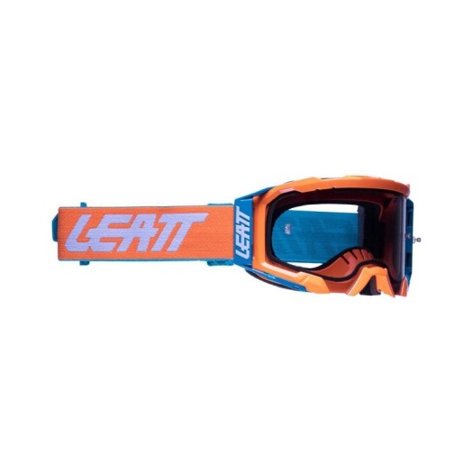 Gafas Leatt Velocity 5.5 Neón Naranja Light Gris 58