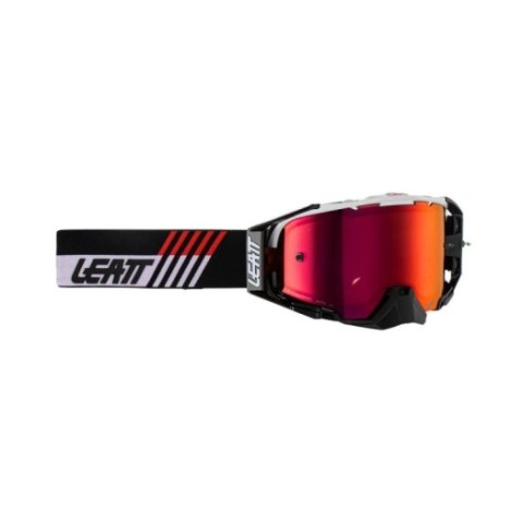 Gafas MX Leatt Velocity 6.5 Iriz Blanco Rojo 28