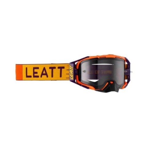 Gafas MX Leatt Velocity 6.5 Indigo Gris Claro 58